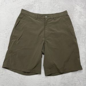 Patagonia Shorts Men 32 Brown Chino Outdoor Hiking Camping Organic Cotton 9"